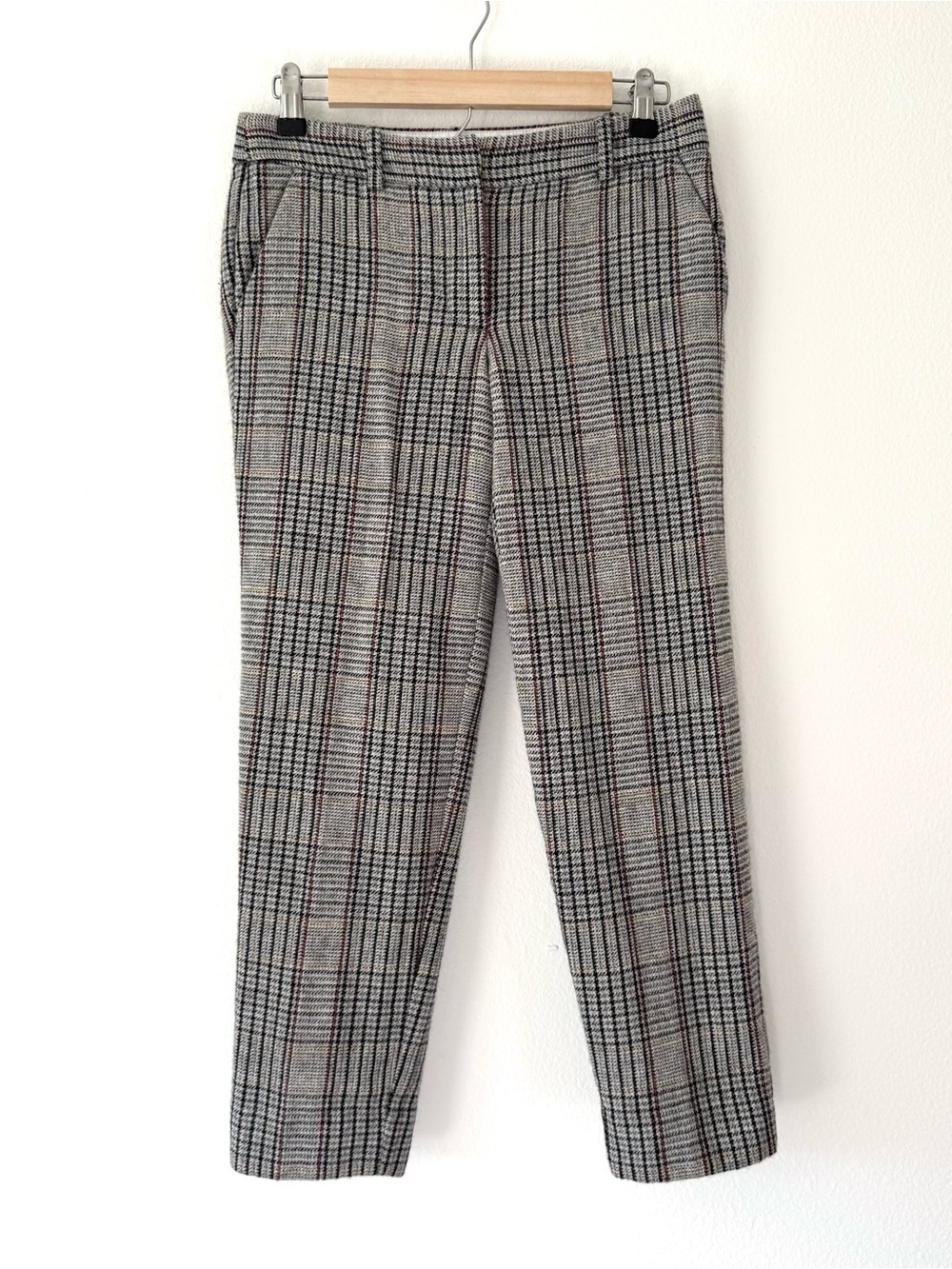 J.Crew City Fit Wool Blend Pants Skimmer